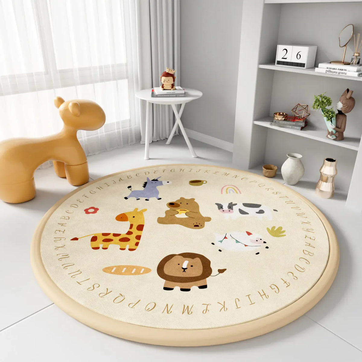 Mon Tapis d'Eveil Tapis d'éveil rond 2,5 cm d'épaisseur