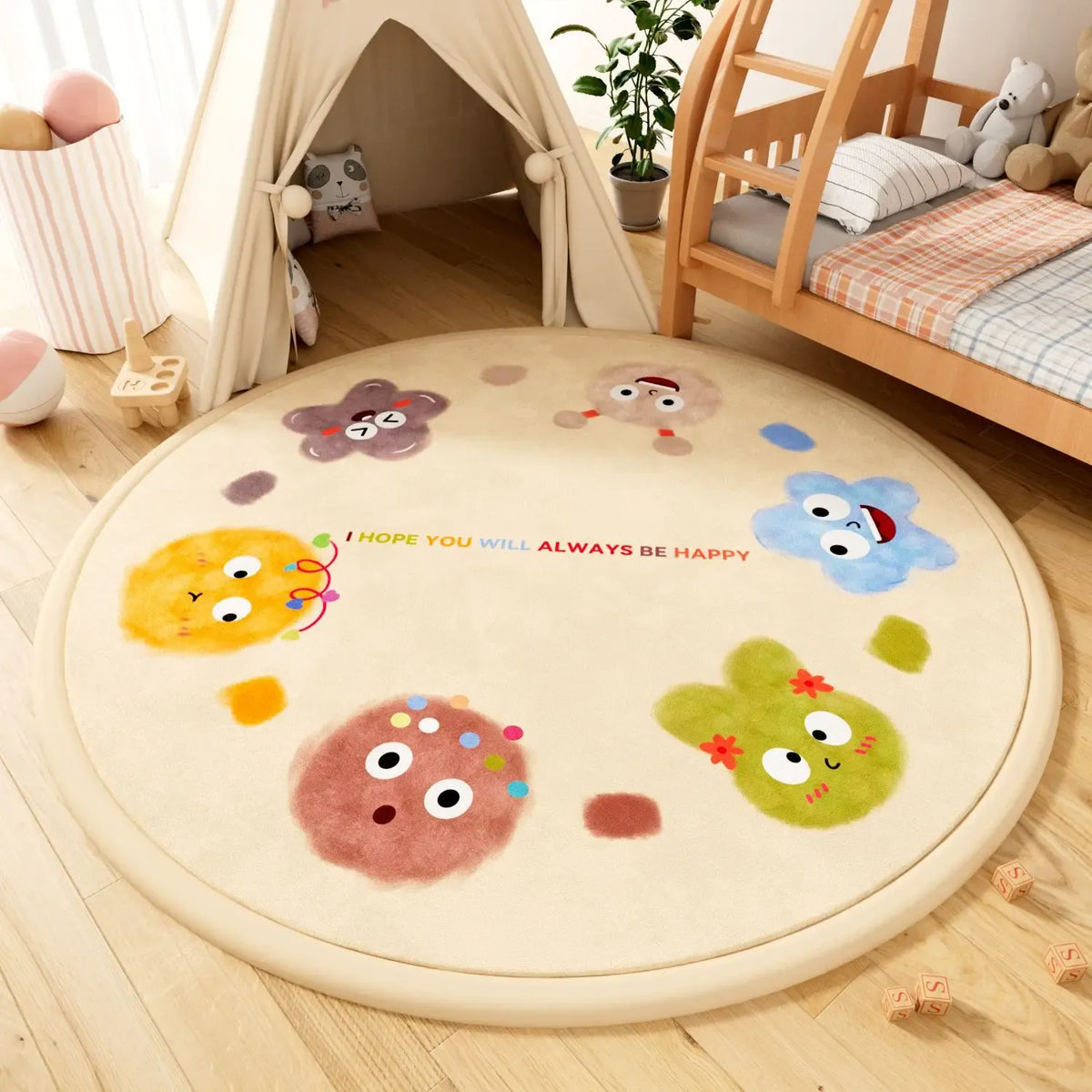 Mon Tapis d'Eveil Tapis d'éveil rond 2,5 cm d'épaisseur