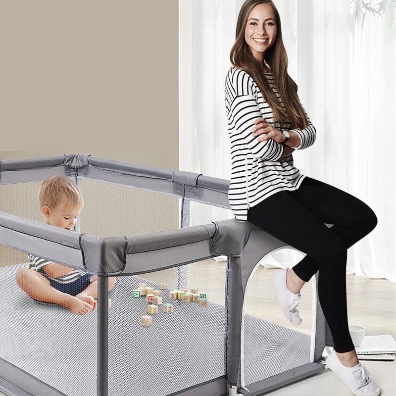Mon Tapis d'Eveil Parc Bébé Pliable