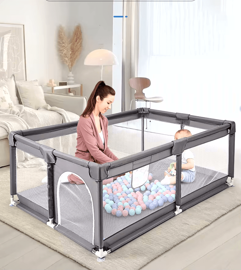 Mon Tapis d'Eveil Parc Bébé Pliable