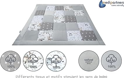 Mon Tapis d'Eveil Tapis Activite Bébé