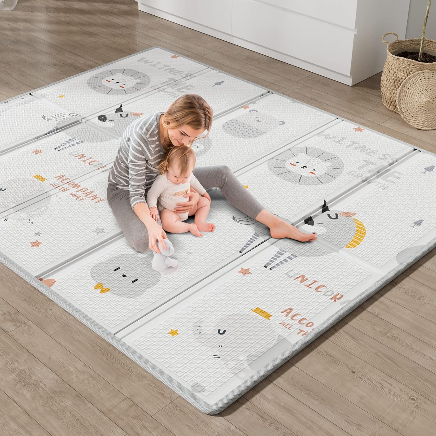 Mon Tapis d'Eveil Tapis d'Eveil Geant XXL Pliable