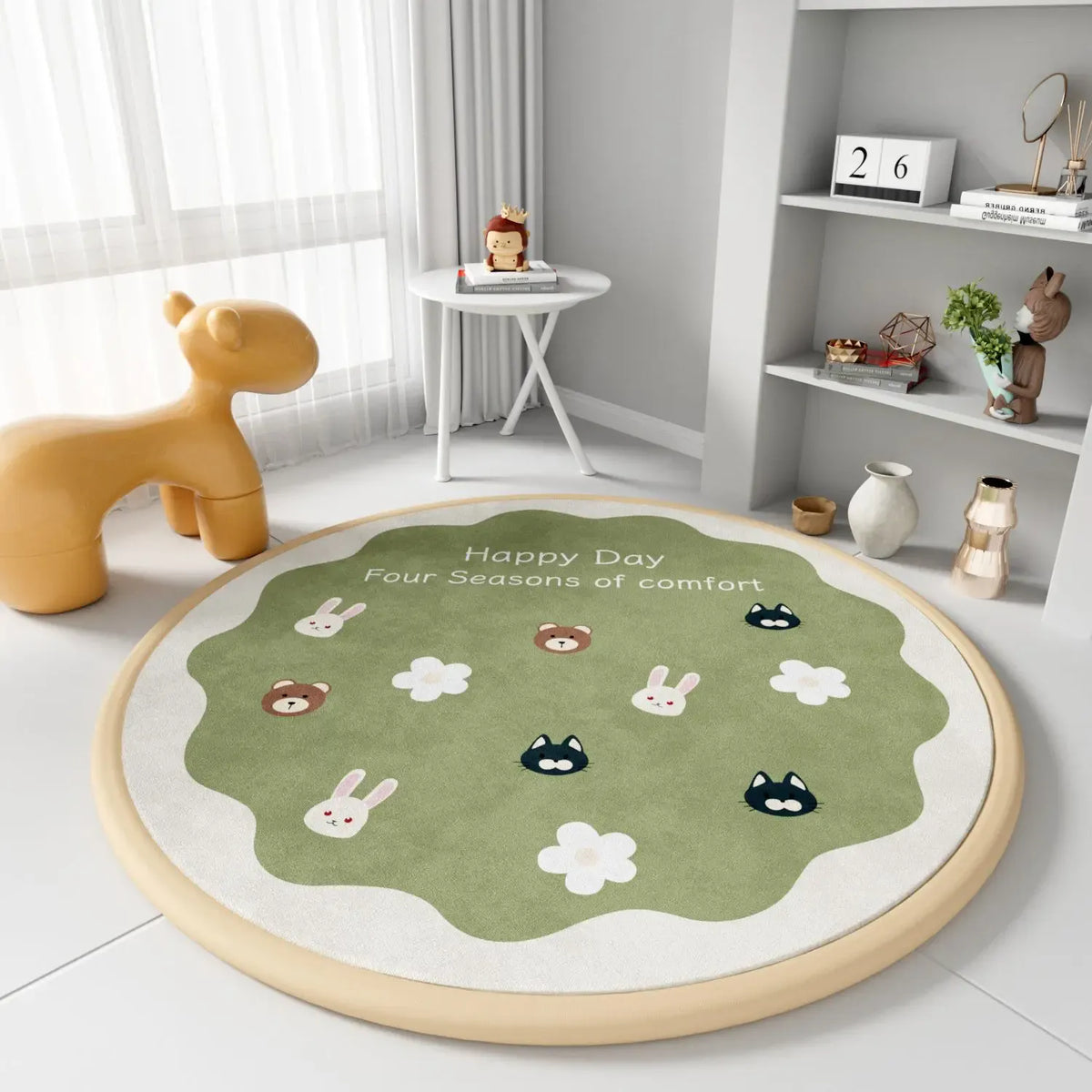 Mon Tapis d'Eveil Tapis d'éveil rond  2,5 cm d'épaisseur