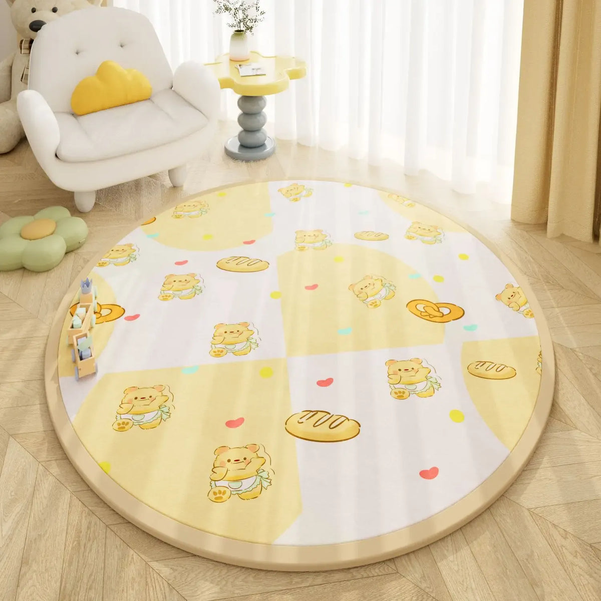 Mon Tapis d'Eveil Tapis d'éveil rond  2,5 cm d'épaisseur