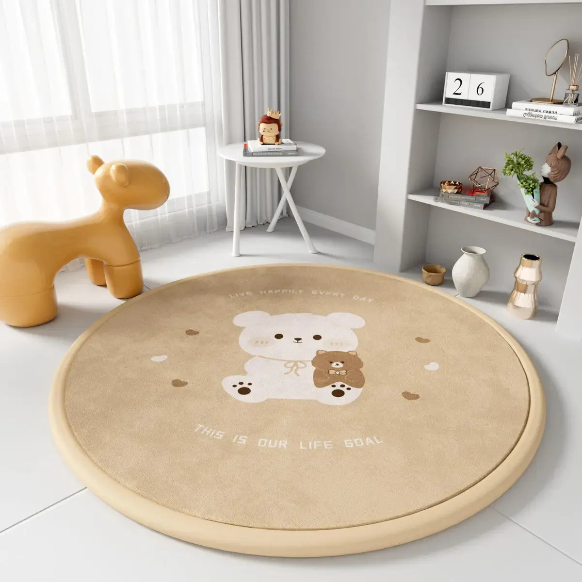 Mon Tapis d'Eveil Tapis d'éveil rond  2,5 cm d'épaisseur