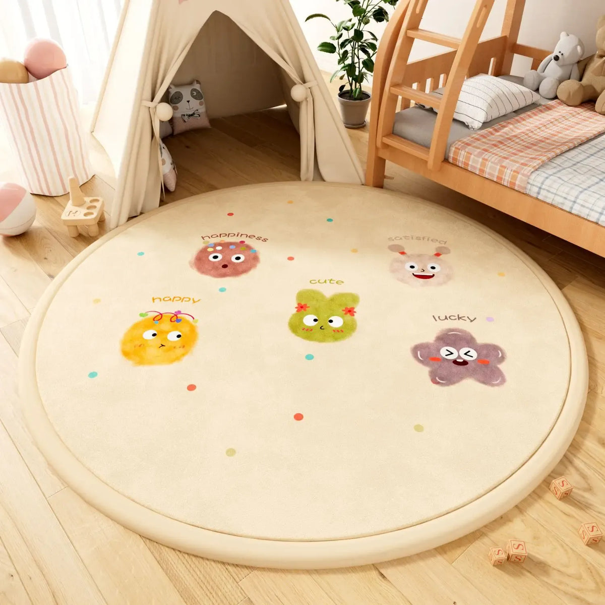Mon Tapis d'Eveil Tapis d'éveil rond  2,5 cm d'épaisseur