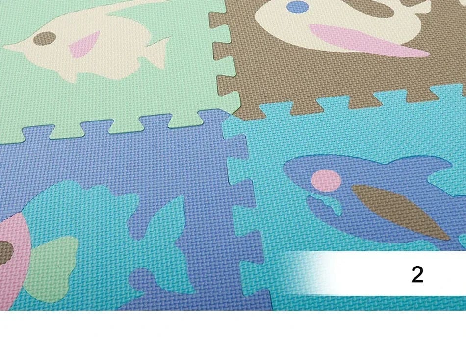 Mon Tapis d'Eveil Tapis de Motricité Montessori