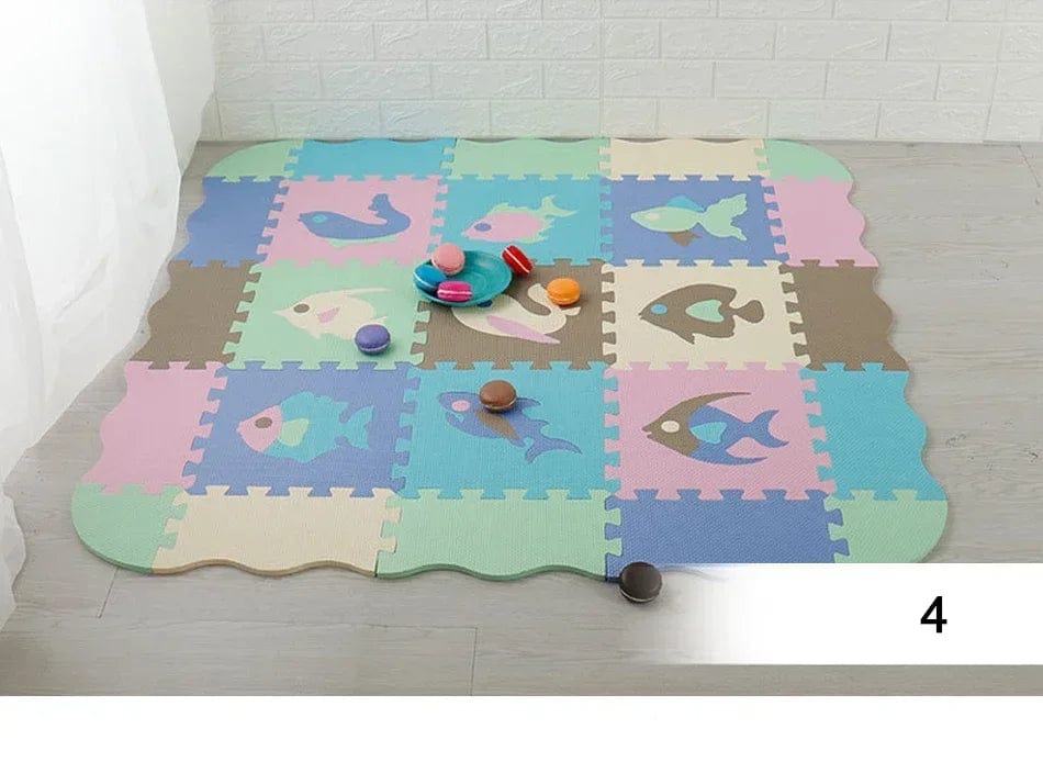 Mon Tapis d'Eveil Tapis de Motricité Montessori